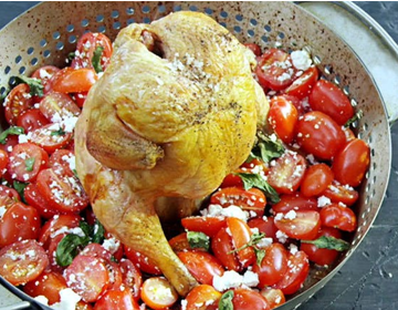 Цыплёнок гриль в томатном соусе