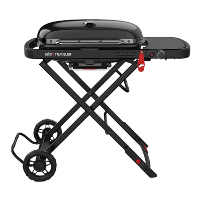 Гриль газовый Weber Traveler Stealth Edition, черный, 9013075
