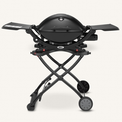 Газовый гриль Weber Q 2200 черный с тележкой
