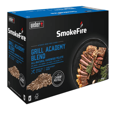 Пеллеты из натуральной древесины твердых пород, смесь «Академия гриля», 18294