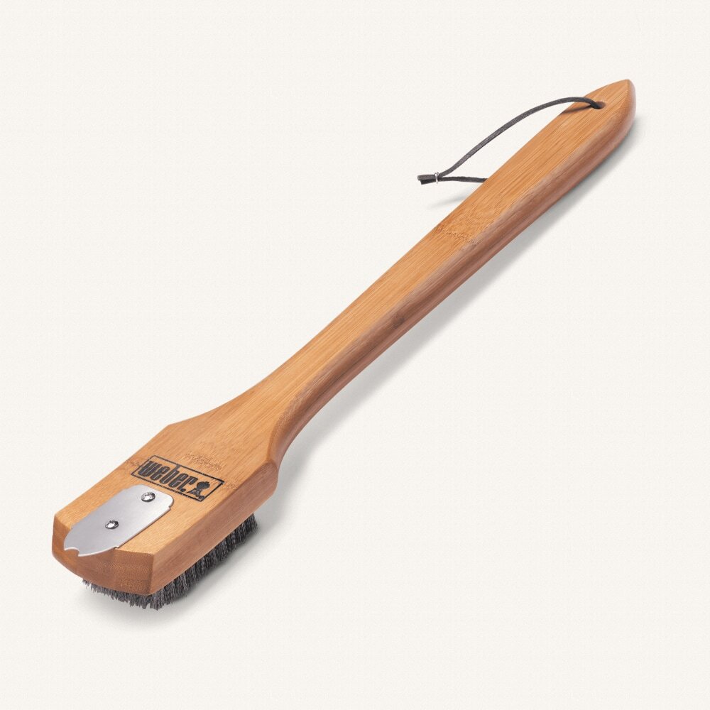 Щетка с бамбуковой ручкой 46 см Weber