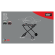 Тележка для грилей Weber Q 1000/2000, 6557