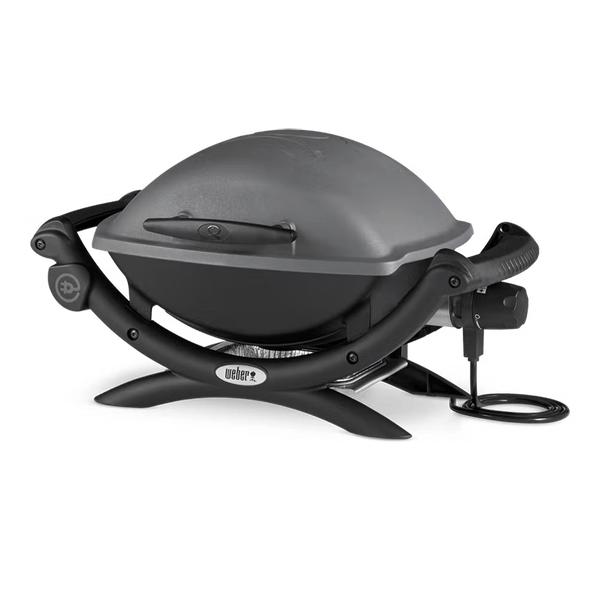 Электрический гриль Weber Q 1400 темно-серый, 52020079