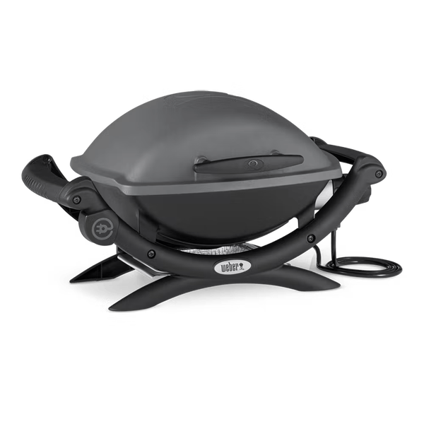 Электрический гриль Weber Q 1400 темно-серый, 52020079