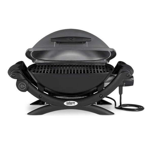 Электрический гриль Weber Q 1400 темно-серый, 52020079