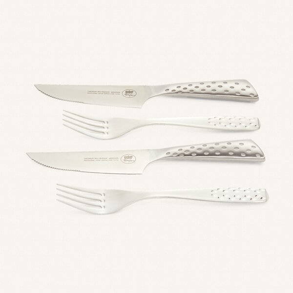 Столовые приборы для стейка Weber 4 предмета, 17077