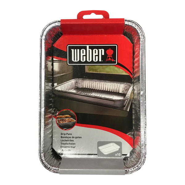 Алюминиевые поддоны малые 10 шт. Weber, 6415