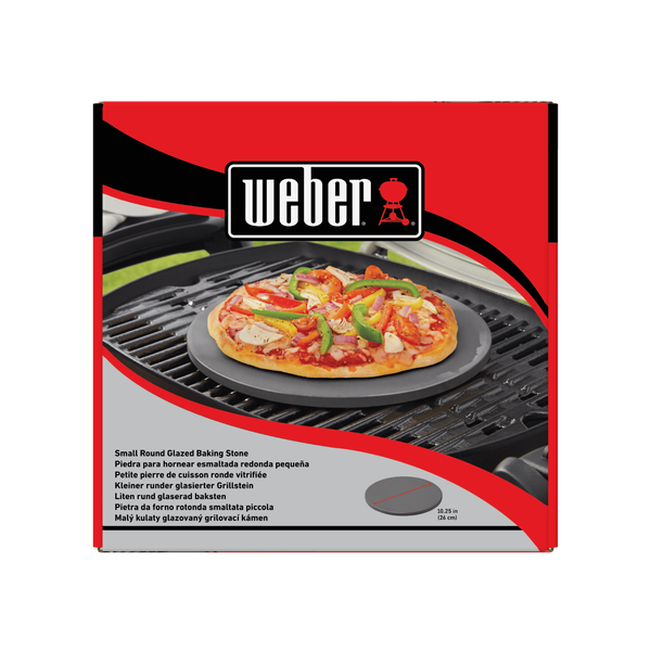 Купить Камень из кордиерита для пиццы Weber, глазурованный, круглый, 26 см, 18413 Камень из кордиерита для пиццы Weber, глазурованный, круглый, 26 см, 18413