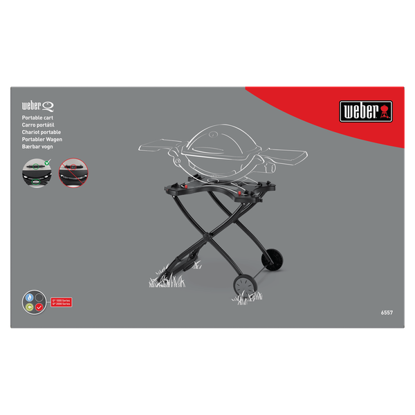 Тележка для грилей Weber Q 1000/2000, 6557