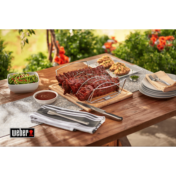 Подставка для ребрышек Weber 2-в-1, 6469