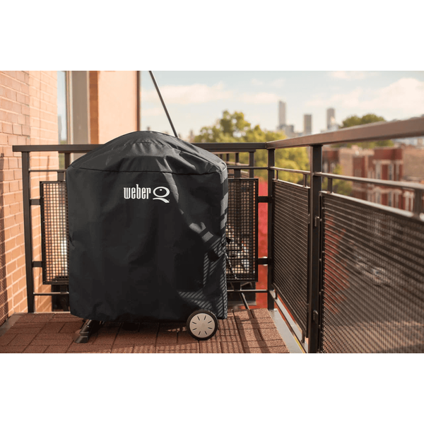 Купить Чехол для грилей Q 100/1000/200/2000 с тележкой Premium Weber, 7120 Чехол для грилей Q 100/1000/200/2000 с тележкой Premium Weber, 7120