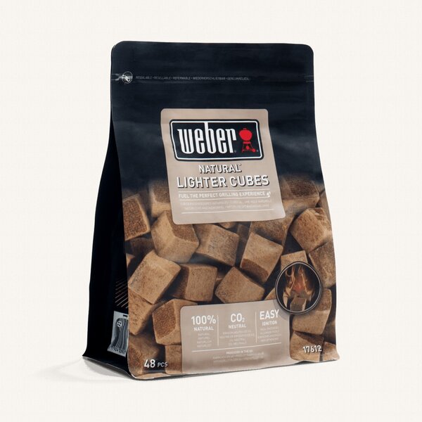 Кубики для розжига, натуральные, Weber, 17612