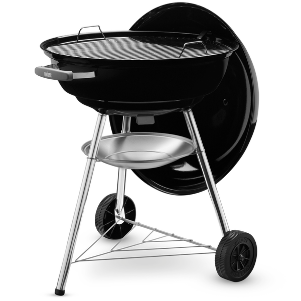 Купить угольный гриль Weber Compact Kettle 57 см черный 1321004 в Москве