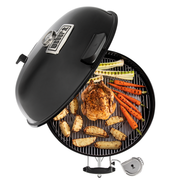 Угольный гриль Weber Master-Touch GBS Premium E-5770 57 см черный, 17301004 (УЦЕНКА - Витринный образец, самовывоз из шоурума)