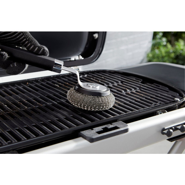 Щетка для гриля 30 см с металлической губкой Weber, 6282