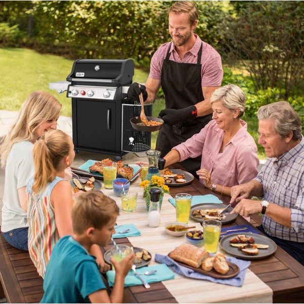 Газовый гриль Weber Spirit Premium EP-335 GBS черный, 46812275 