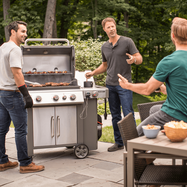 Газовый гриль Weber Genesis II SP-335 GBS нержавеющая сталь, 61006175