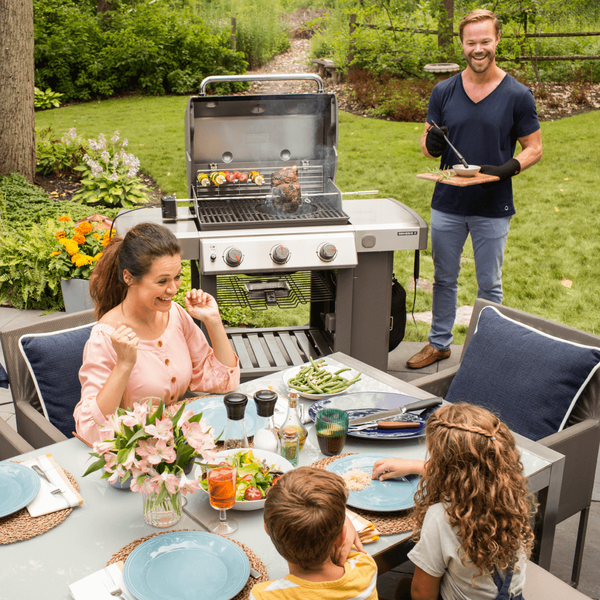 Газовый гриль Weber Genesis II E-310 GBS черный, 61011175