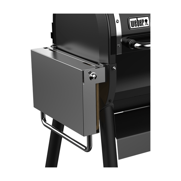 Складной боковой столик Weber из нержавеющей стали для пеллетного гриля, 7001