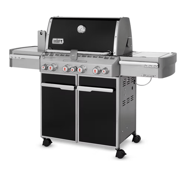 Газовый гриль Weber Summit E-470 GBS черный, 7171075