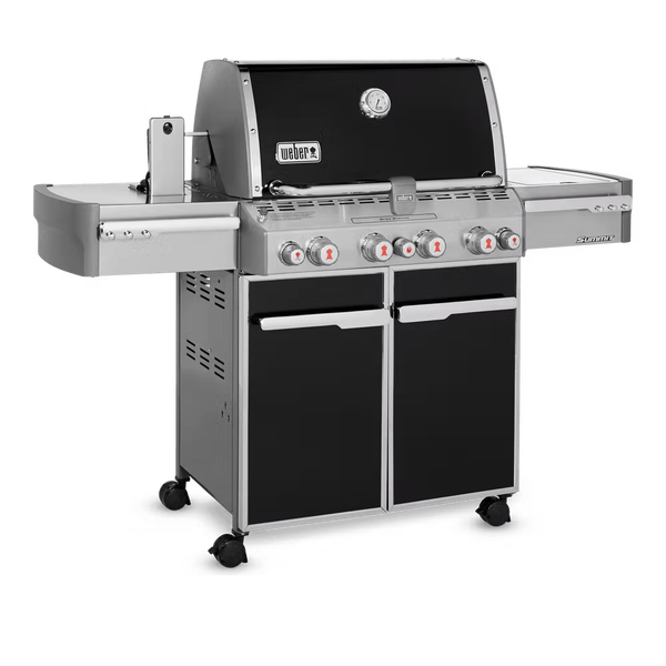 Газовый гриль Weber Summit E-470 GBS черный, 7171075