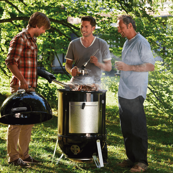 Коптильня Weber Smokey Mountain Cooker 57 см черный, 731004