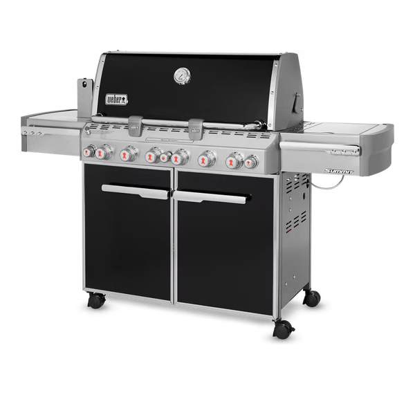 Газовый гриль Weber Summit E-670 GBS черный, 7371075