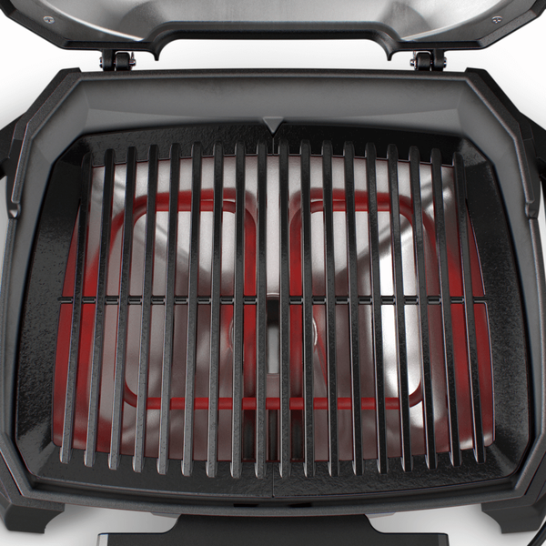 Электрический гриль Weber Pulse 1000 черный с чехлом