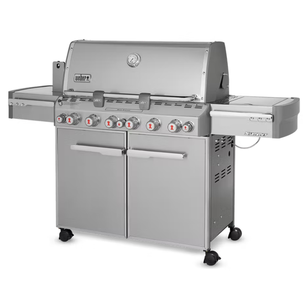 Купить Газовый гриль Weber Summit S-670 GBS нержавеющая сталь, 7370075 Газовый гриль Weber Summit S-670 GBS нержавеющая сталь, 7370075