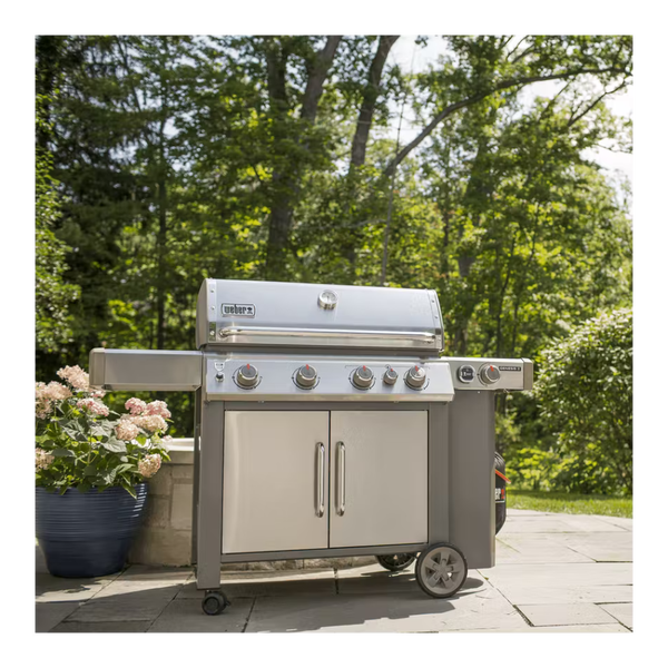 Газовый гриль Weber Genesis II SP-435 GBS нержавеющая сталь, 62006175