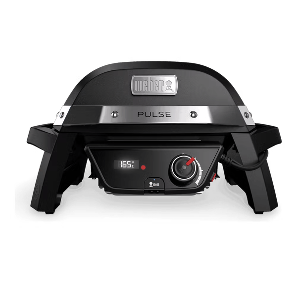 Электрический гриль Weber Pulse 1000 черный, 81010079 (УЦЕНКА - Витринный образец)
