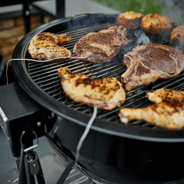 Угольный гриль Weber Summit Kamado E6 Черный 18201004