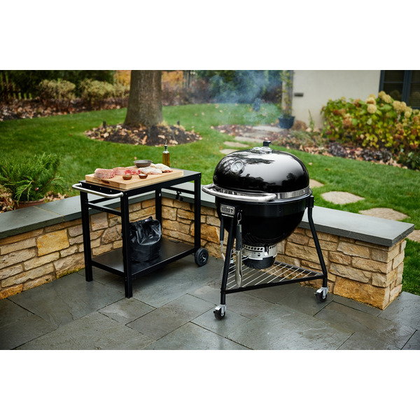 Угольный гриль Weber Summit Kamado E6 Черный 18201004