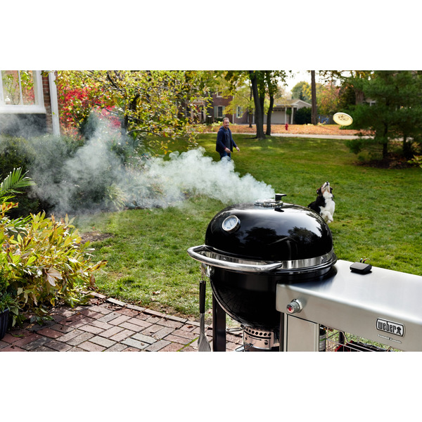 Угольный гриль Weber Summit Kamado S6 Grill Center 61 см черный, 18501104